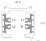 Трек накладной Deko-Light D Line 710003