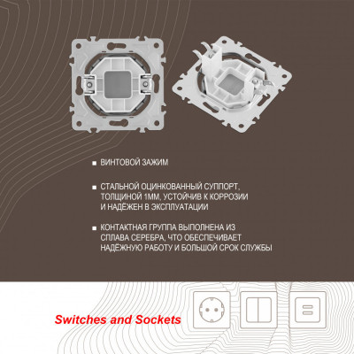 Клавиша/Накладка Arte Milano 202.50-1.silver