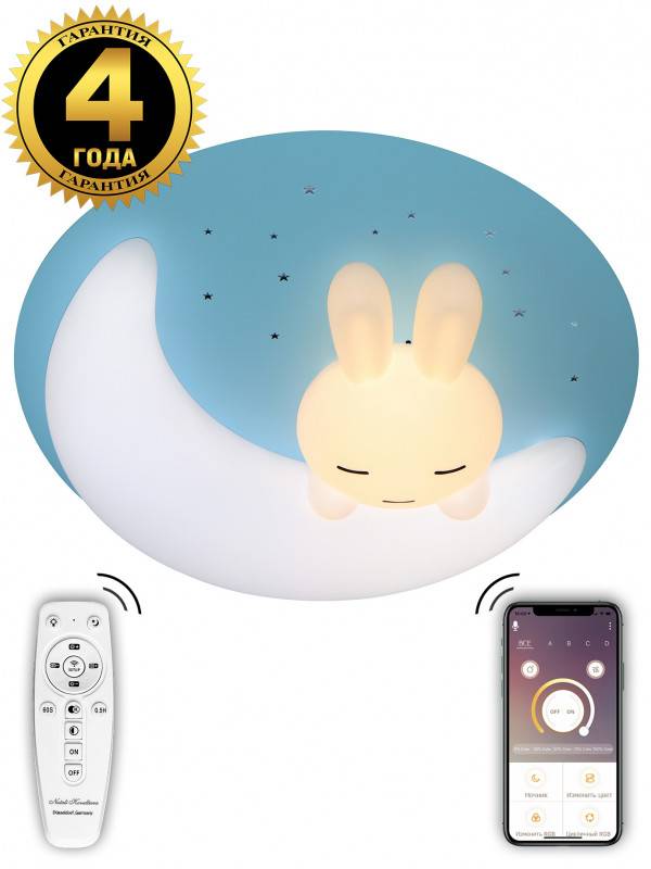 Потолочный детский светильник Natali Kovaltseva LED LAMPS 81087