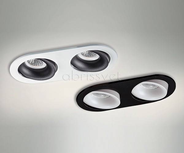 Встраиваемый светильник ITALLINE DE-2002 black