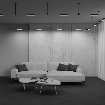 Светильник на шине Maytoni Technical TR151-1-18W3K-B