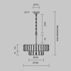 Подвесная люстра Maytoni MOD538PL-05MG