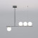 Светильник на штанге Eurosvet Fredo 70136/4 черный жемчуг
