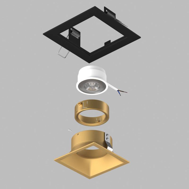 Встраиваемый светильник Lightstar D51703GMOD