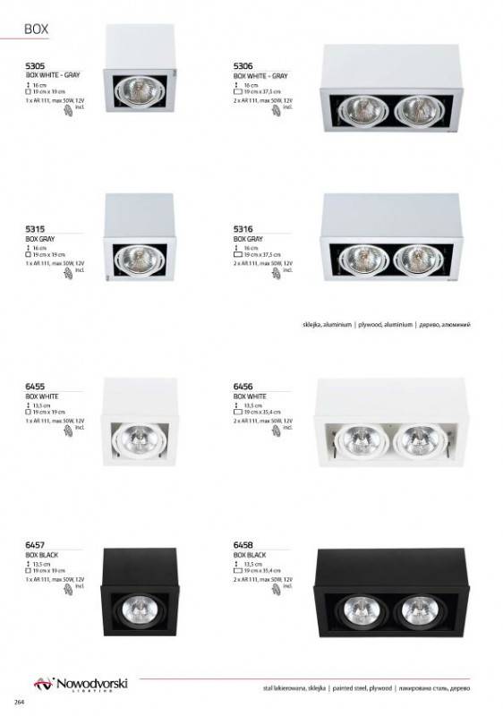Накладной светильник Nowodvorski 5305