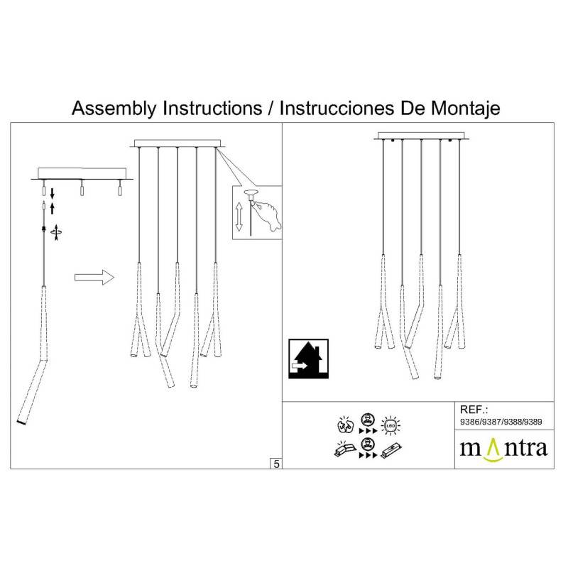База накладная Mantra 9388