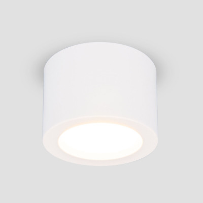 Накладной светильник Elektrostandard DLR026 6W 3000K белый матовый