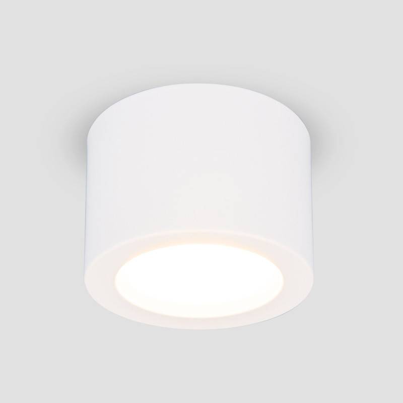 Накладной светильник Elektrostandard DLR026 6W 3000K белый матовый