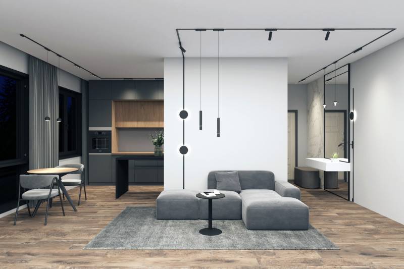 Светильник на шине Denkirs DK5330-BK