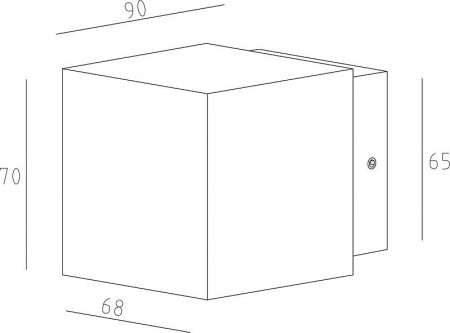 Накладной светильник Deko-Light Cubodo II Single DG Mini 731029