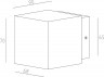 Накладной светильник Deko-Light Cubodo II Single DG Mini 731029