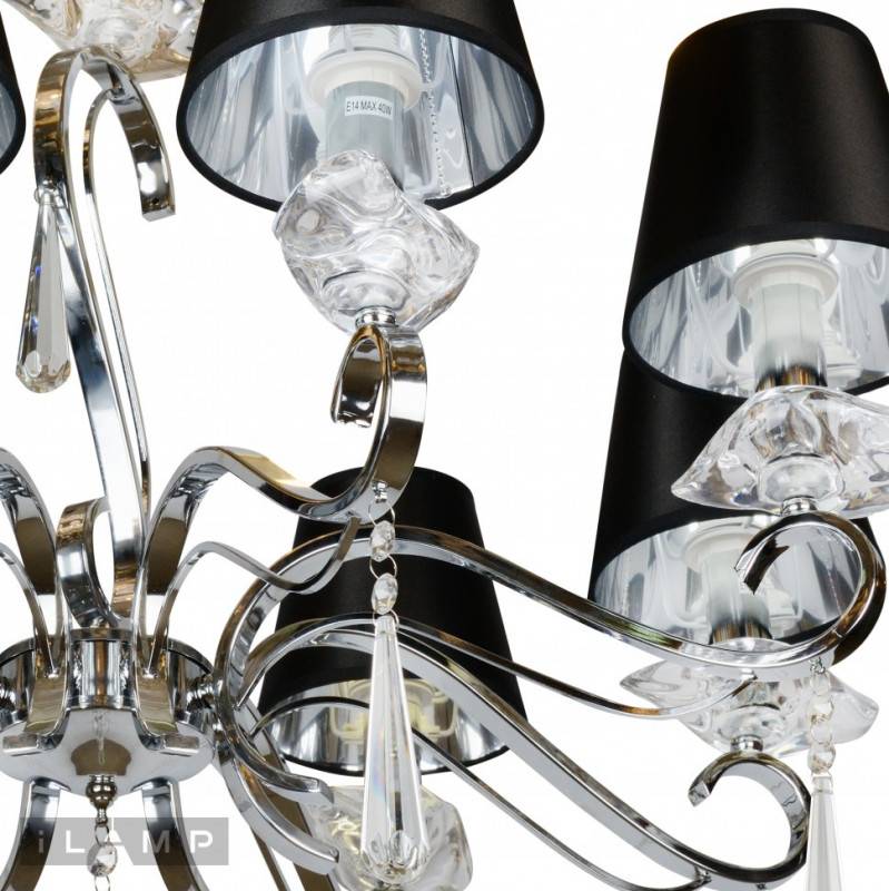 Подвесная люстра iLamp RM1684/8CR