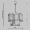 Подвесная люстра Maytoni MOD539PL-09MG