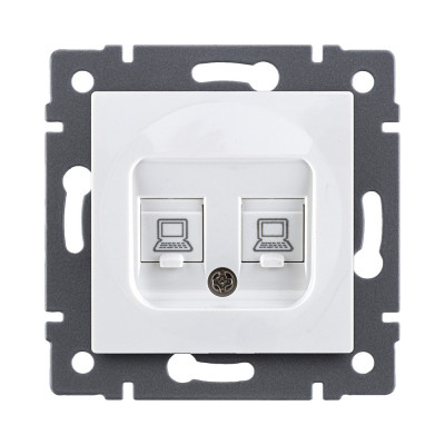 Розетка KOLLINGER REA-015WH