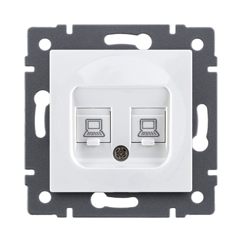 Розетка KOLLINGER REA-015WH