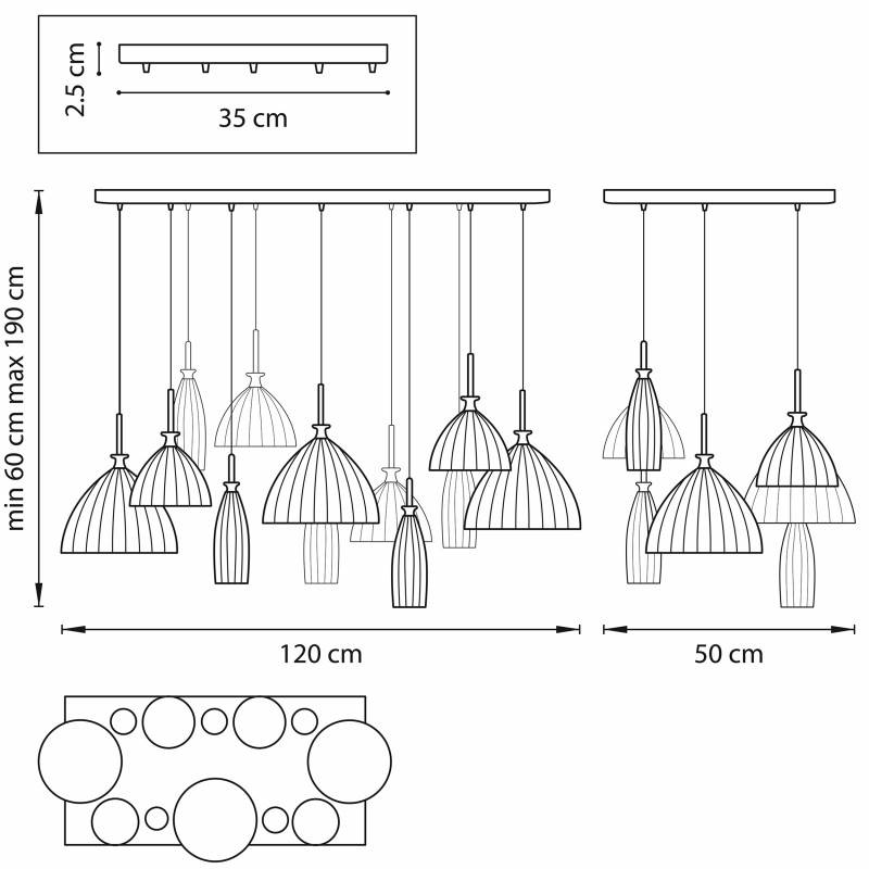 Подвесная люстра Lightstar 810223