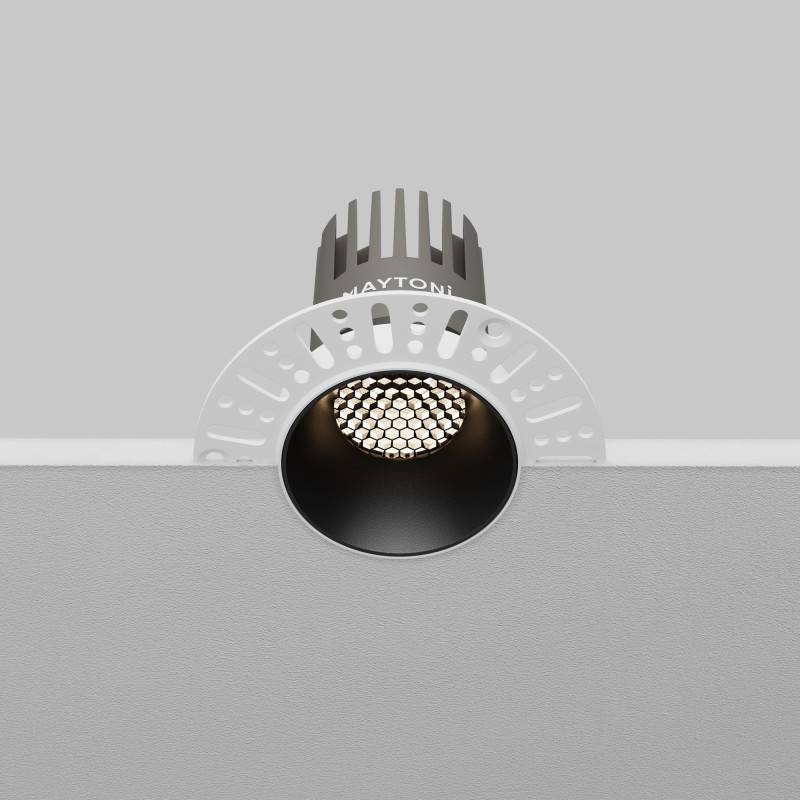 Встраиваемый светильник Maytoni Technical DL124-10W-4K-TRS-B