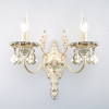 Бра Eurosvet 3281/2 белый с золотом/тонированный хрусталь Strot