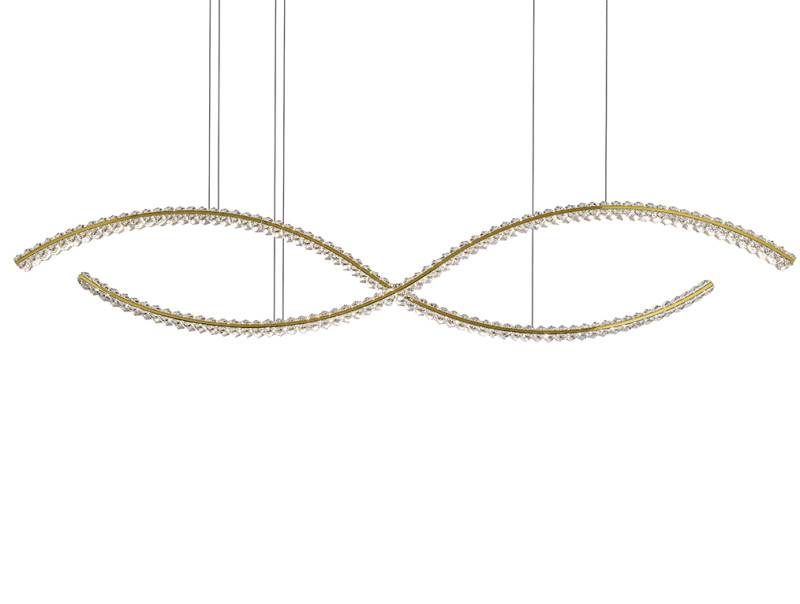 Подвесная люстра Newport 8242/160 gold