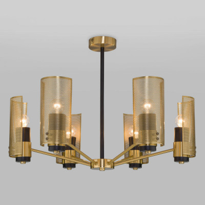 Люстра на штанге Eurosvet 70139/6 латунь