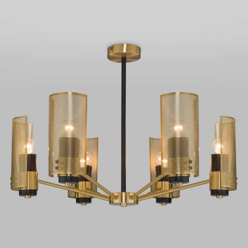 Люстра на штанге Eurosvet 70139/6 латунь