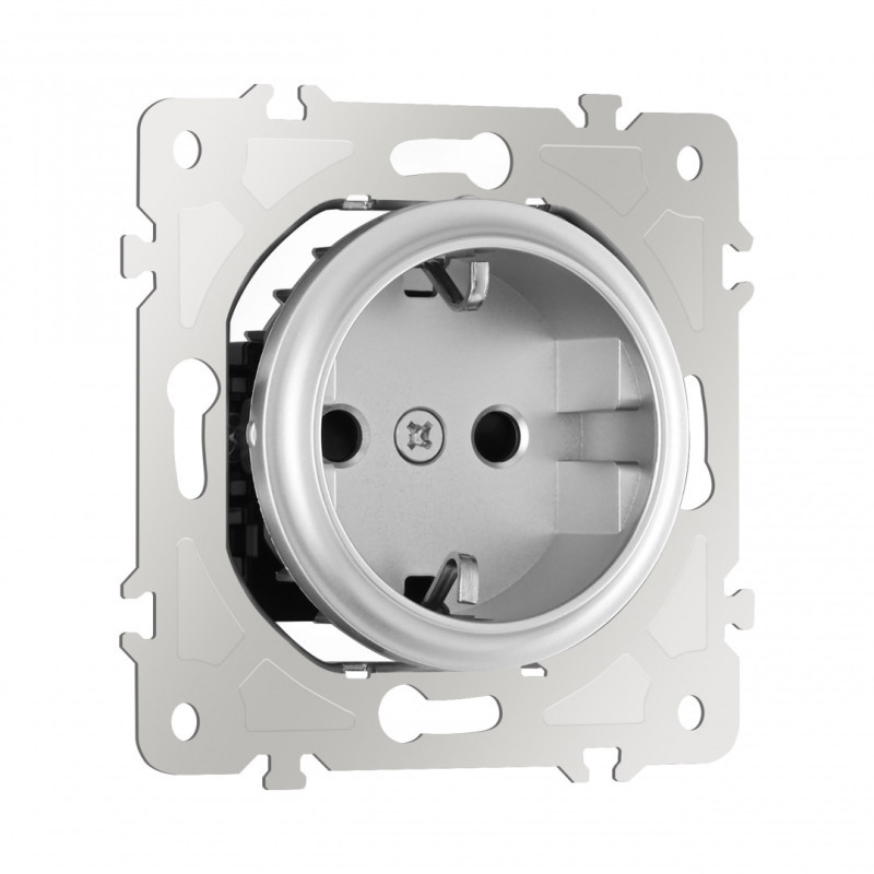 Розетка Arte Milano 202.40-1.silver