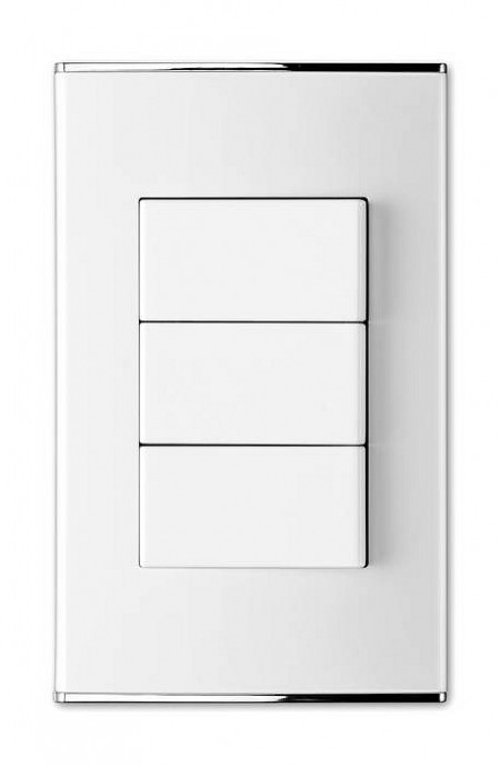 Выключатель двухклавишный Imex Parthenon White WRC 4423