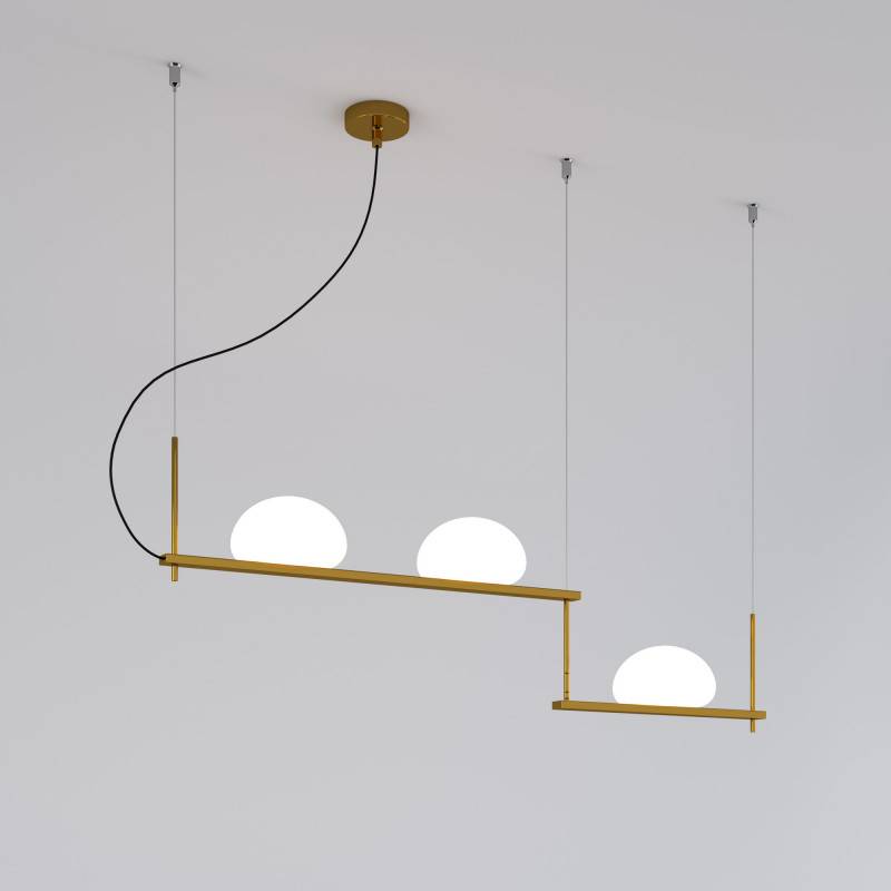 Подвесной светильник Eurosvet 70145/3 латунь