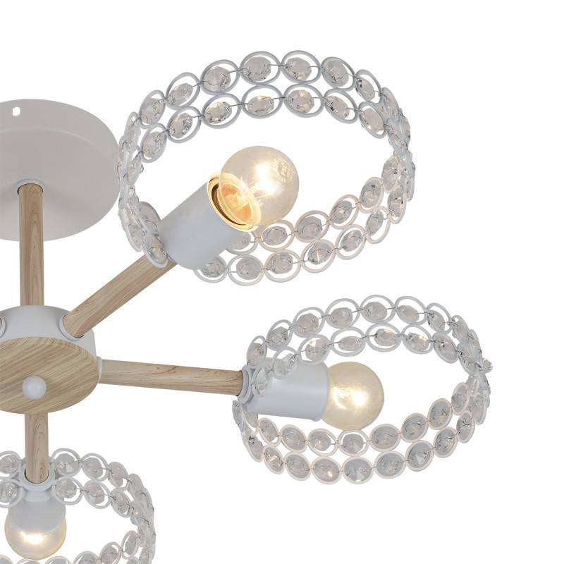 Люстра на штанге Escada 679/5P White