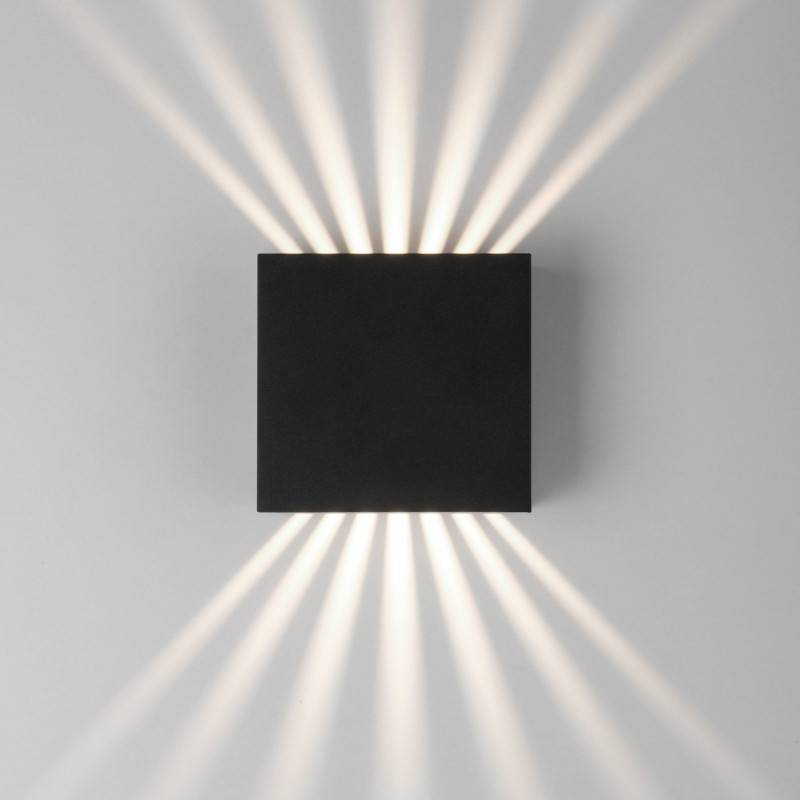 Светильник настенный Elektrostandard Sole черный (35149/D)