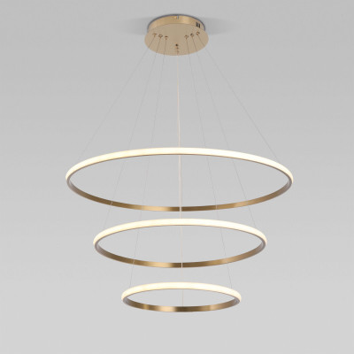 Каскадная люстра Eurosvet 90264/3 латунь