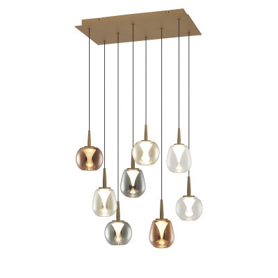 Каскадная люстра Mantra 8934+8PL