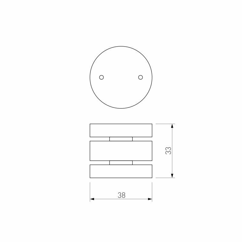 Коннектор Elektrostandard Коннектор (чёрный) 85010/00