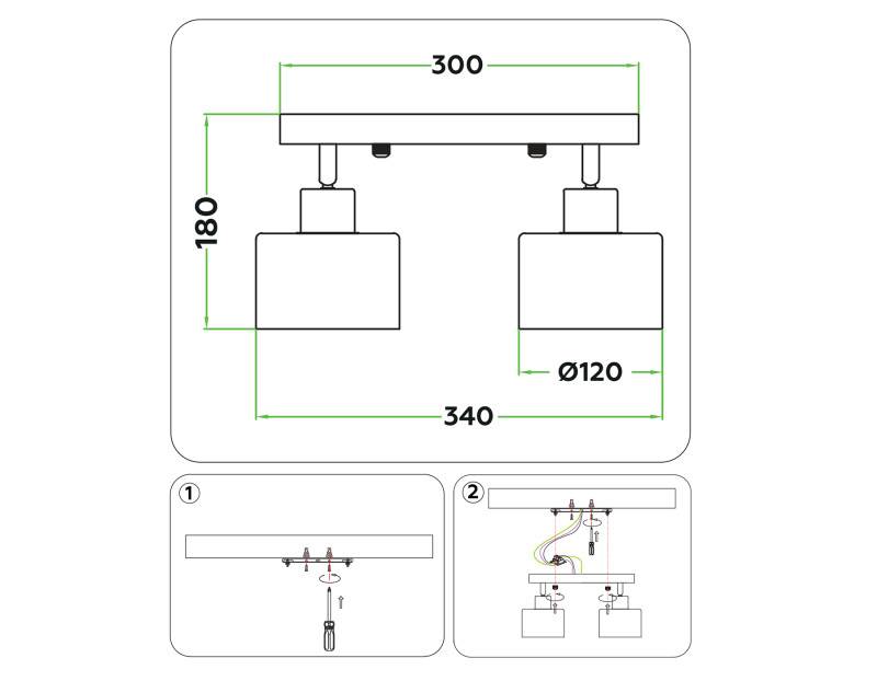 Спот Ambrella Light TR8141