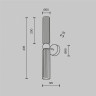 Бра Maytoni Antic MOD302WL-02CG1