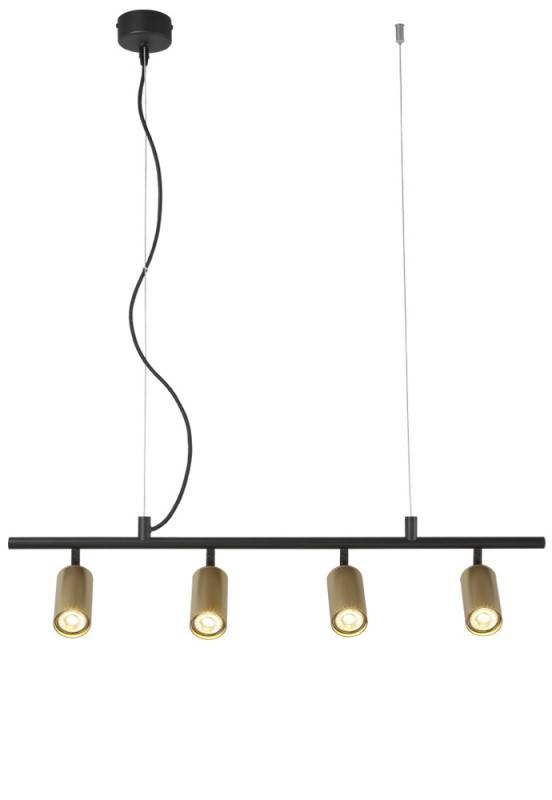 Подвесная люстра Crystal Lux CLT 015C4 L800 BL-GO