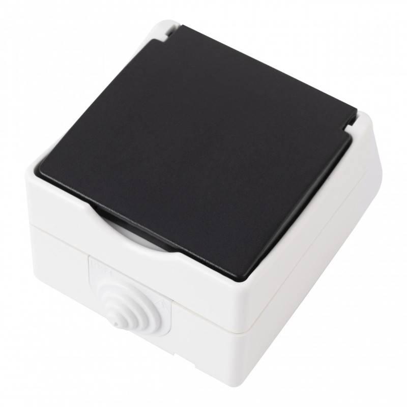 Розетка Arte Milano 309.40-1.grey