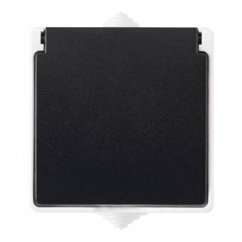 Розетка Arte Milano 309.40-1.grey