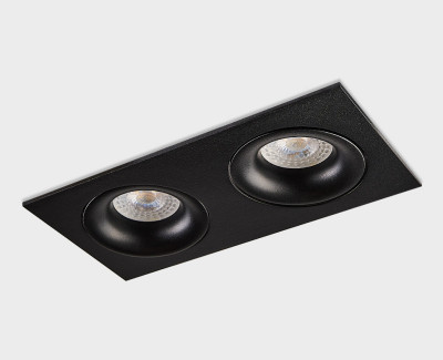 Встраиваемый светильник ITALLINE DE-202 black