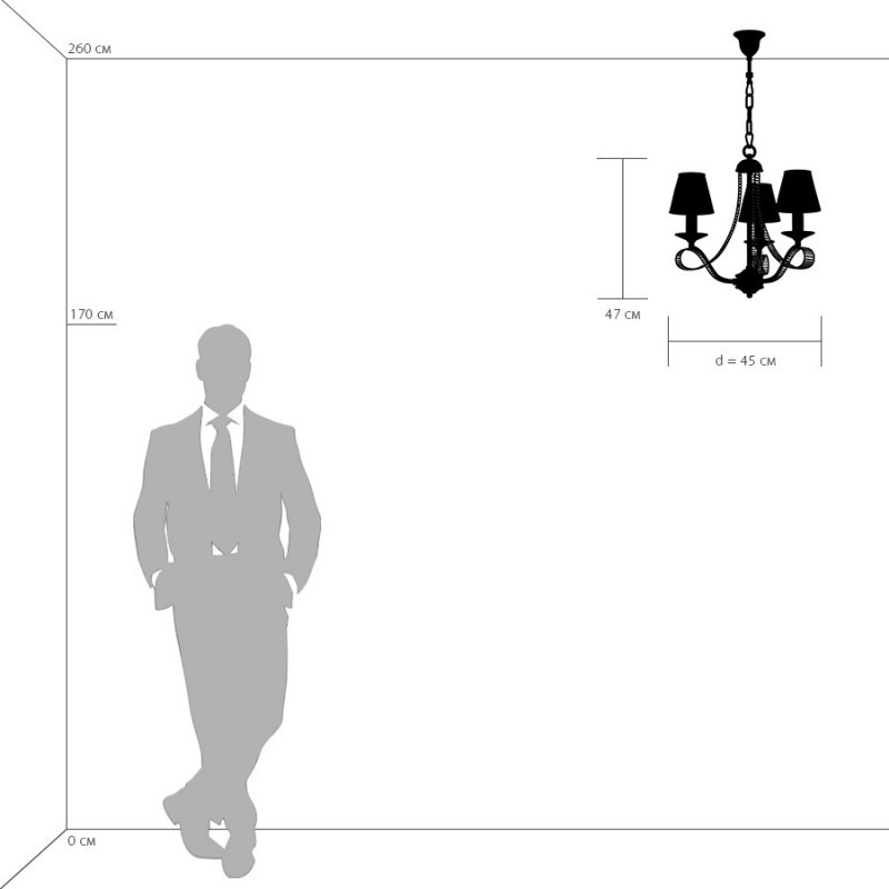 Подвесная люстра Lightstar 705032