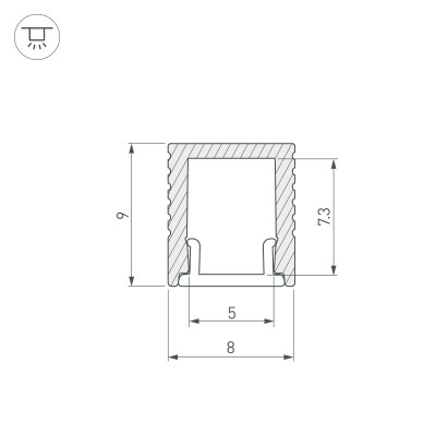 Профиль Arlight 030514