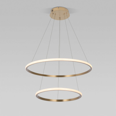 Каскадная люстра Eurosvet 90264/2 латунь