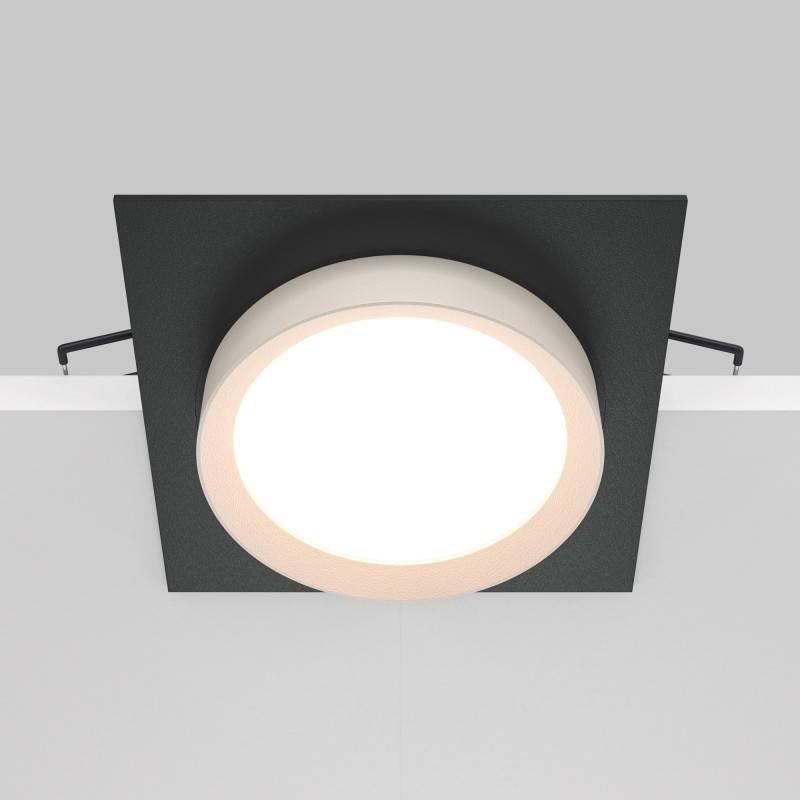 Встраиваемый светильник Maytoni Technical DL086-GX53-SQ-BW