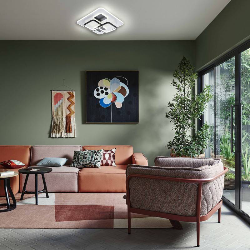 Накладная люстра Escada 10235/4LED SQUARE