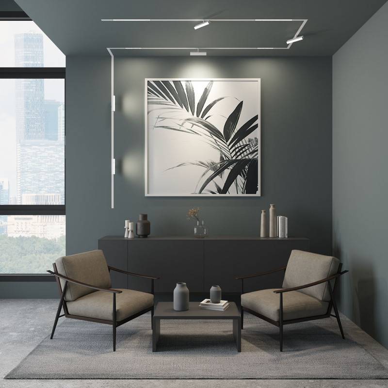 Светильник на шине Denkirs DK8006-WH