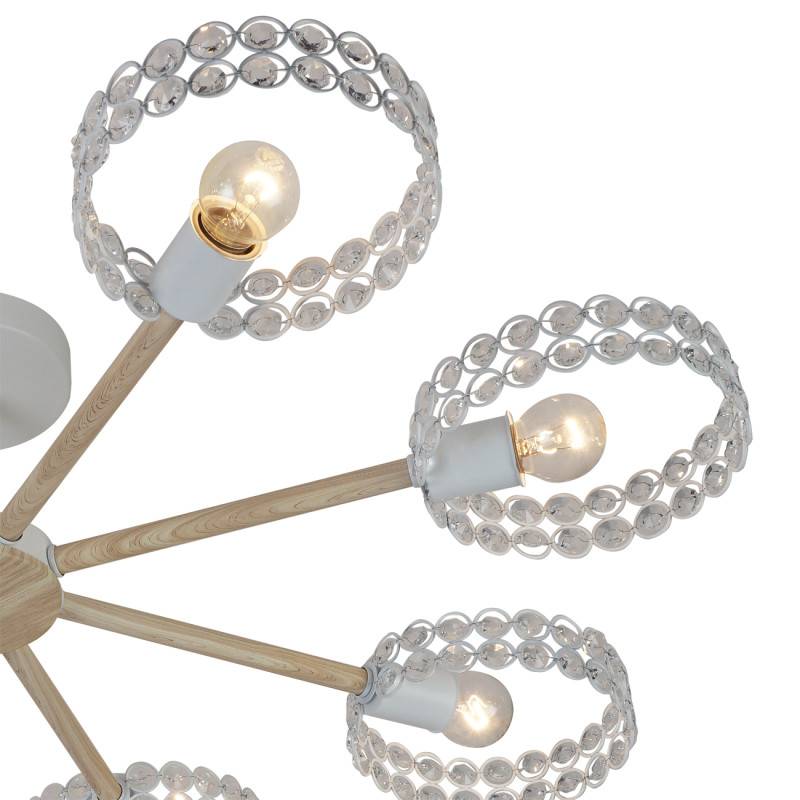 Люстра на штанге Escada 679/8P White