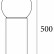 Наземный низкий светильник Escada 30001 30001G/01