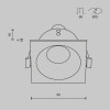 Влагозащищенный светильник Maytoni Technical DL033-2-01W-1(N)