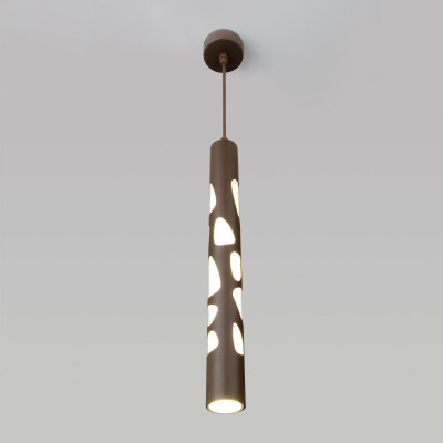 Подвесной светильник Eurosvet DLR037 12W 4200K кофейный