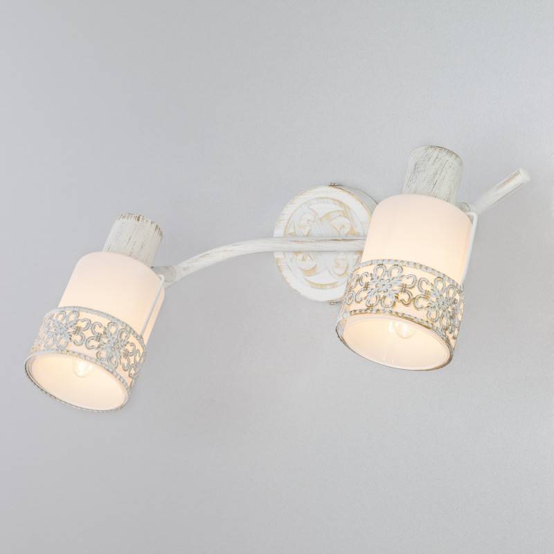 Спот Eurosvet 20025/2 белый с золотом